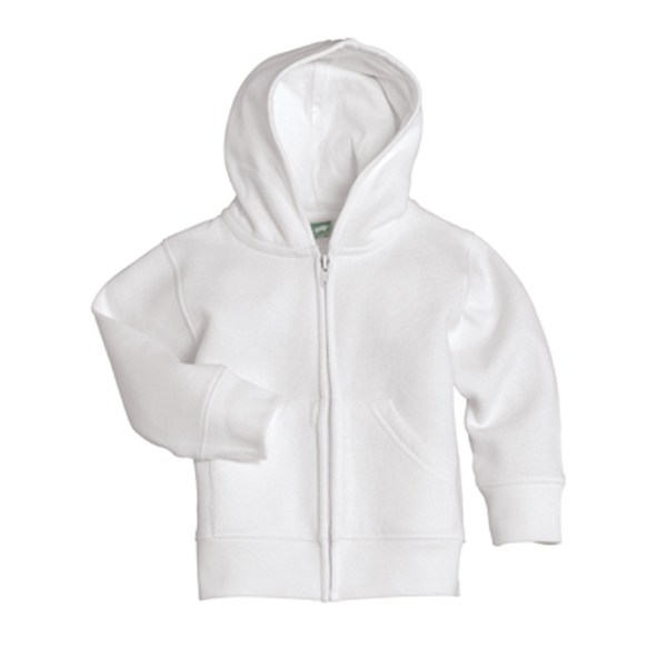 infant white hoodie